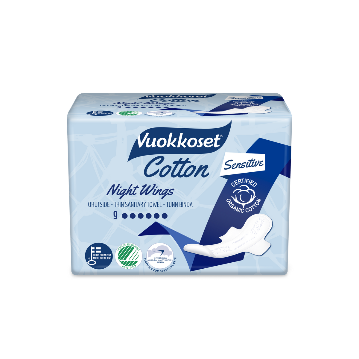 Sanitary napkins normal wings - 12 pcs