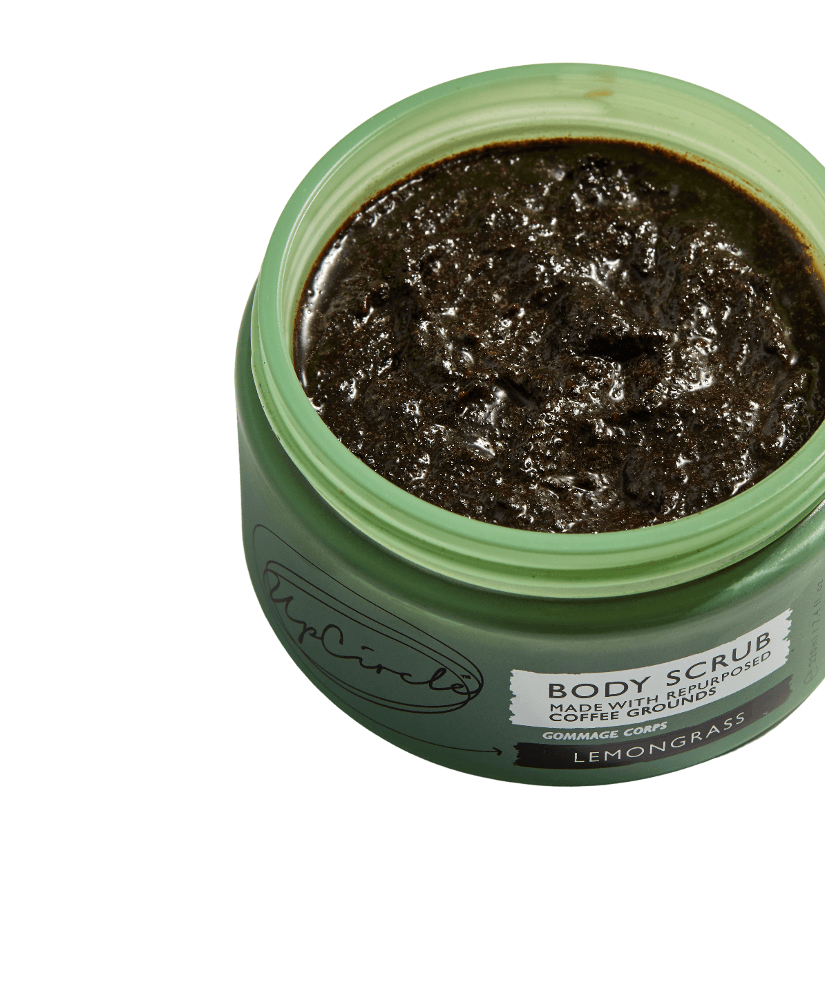 Body Scrub - Reused Coffee Grounds - 220 ml
