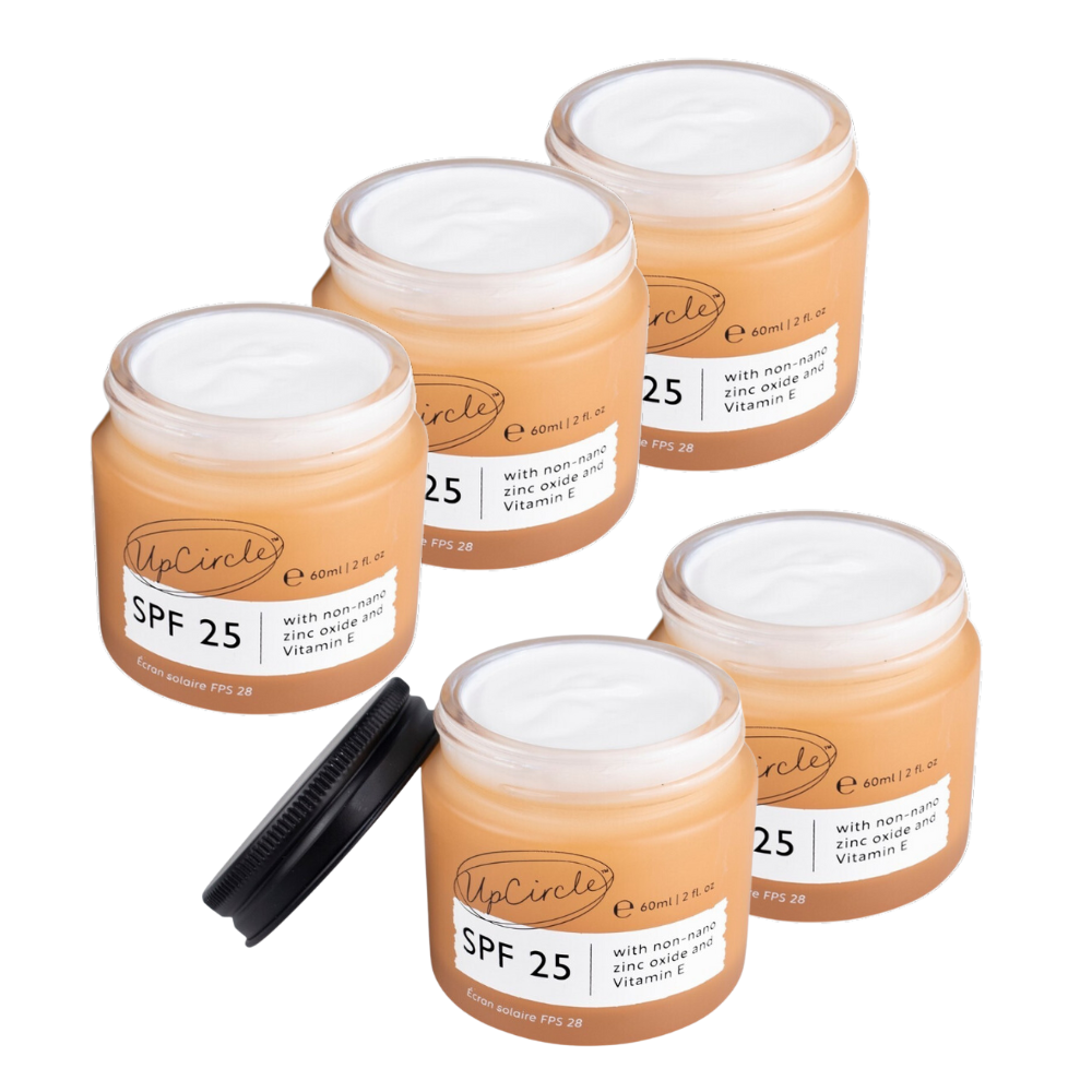 Sunscreen - Face - SPF 25 - Upcycled raspberries - 60 ML