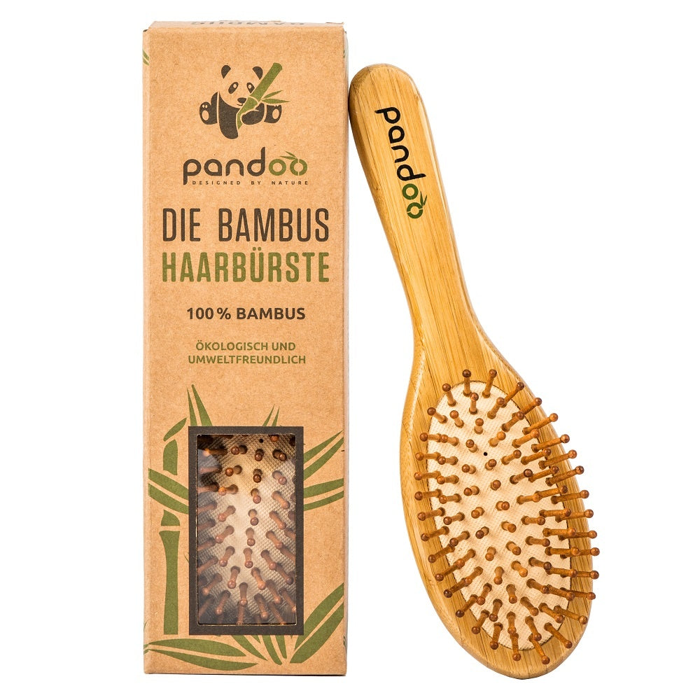 Bamboo hairbrush