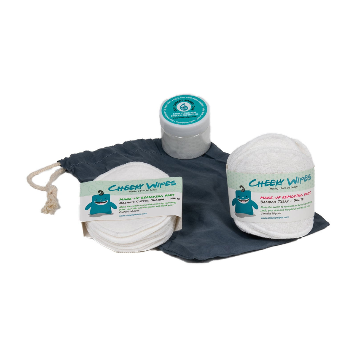 Cheeky Wipes Makeup Remover Kit - 2 Colors