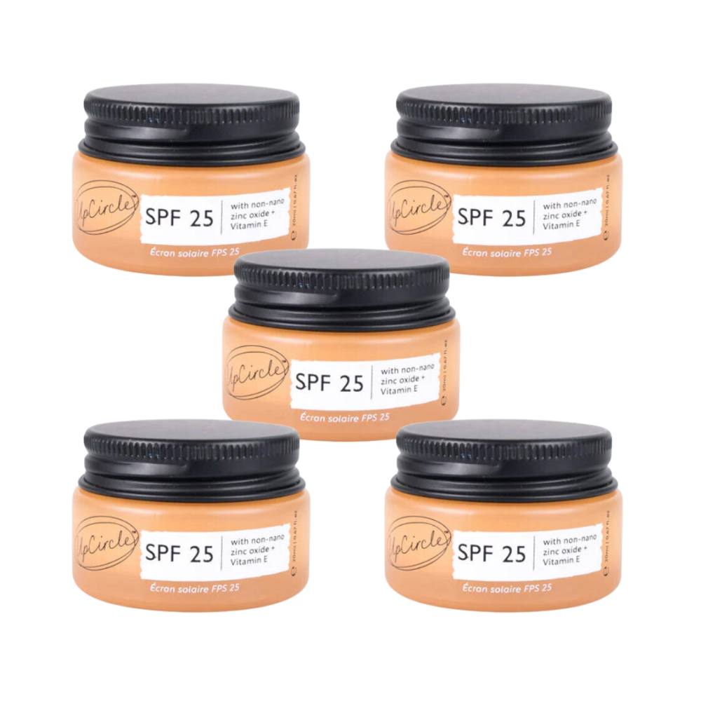 Sunscreen - Face - SPF 25 - Upcycled raspberries - Travel Size
