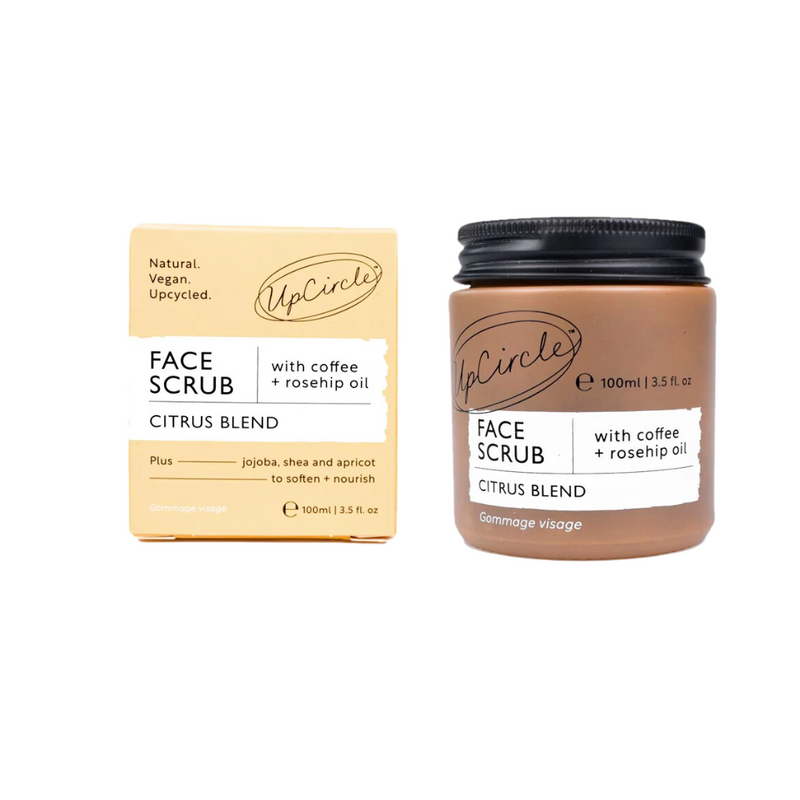 Face Scrub – Upcycled Coffee Grounds – 100 ML