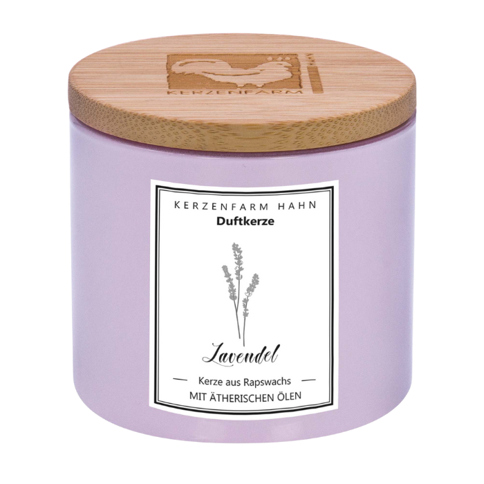Scented candle in glass - Rapeseed wax - Lavender