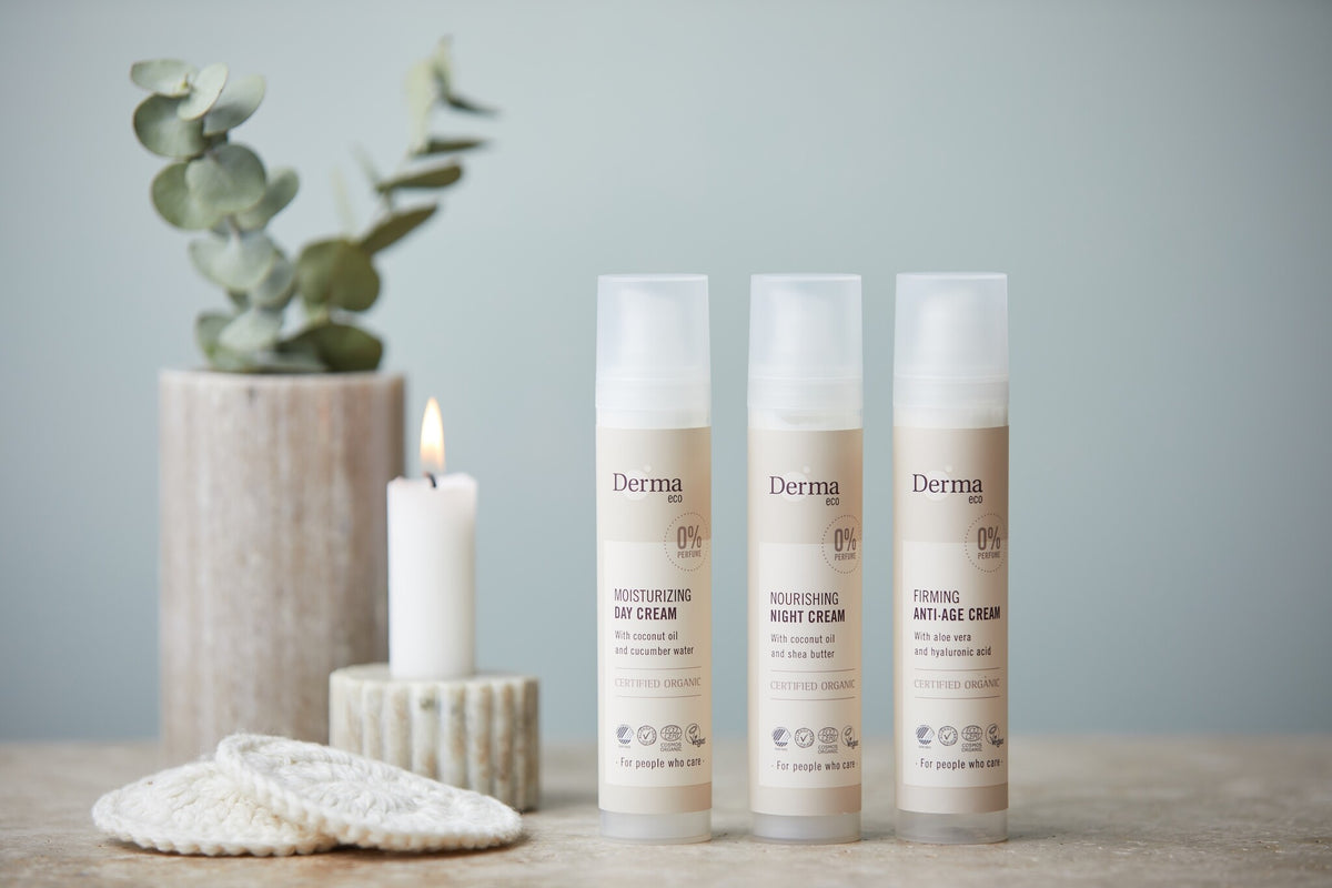 Derma Eco Day Cream + Night Cream - Fragrance Free