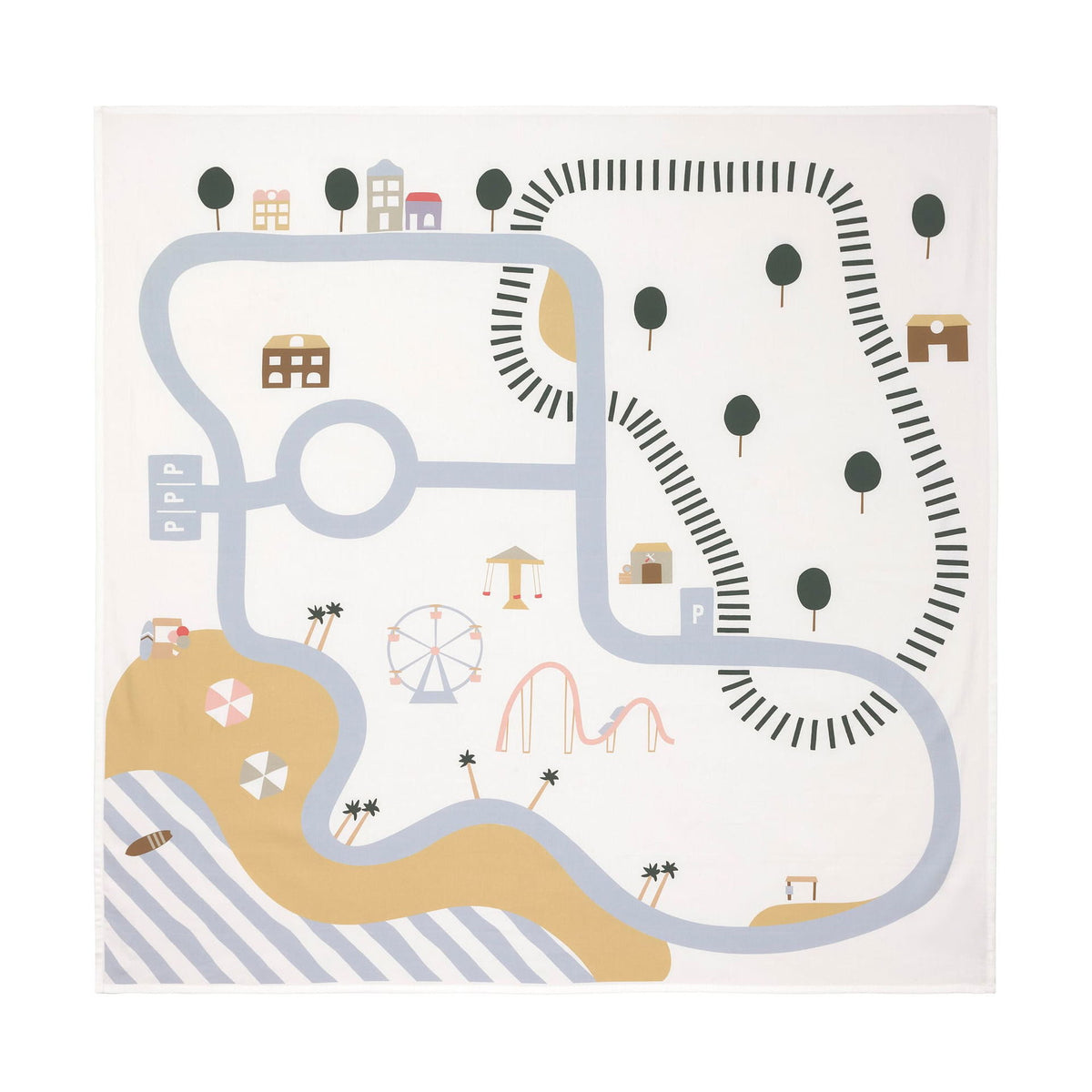 Lässig - Play Blanket - Happy Fruits