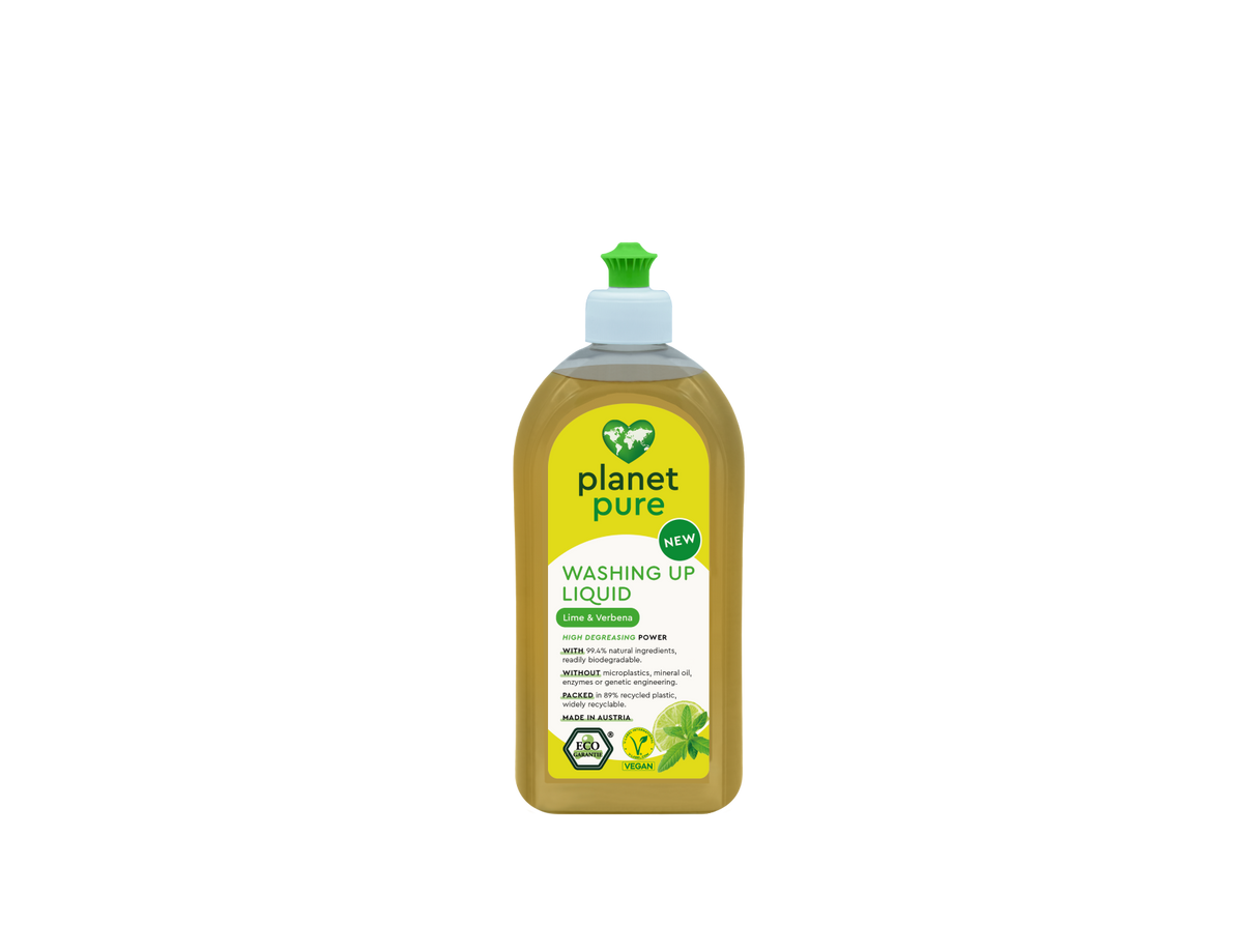 Planet Pure - Dishwashing Liquid - Lime & Verbena - 500 ml