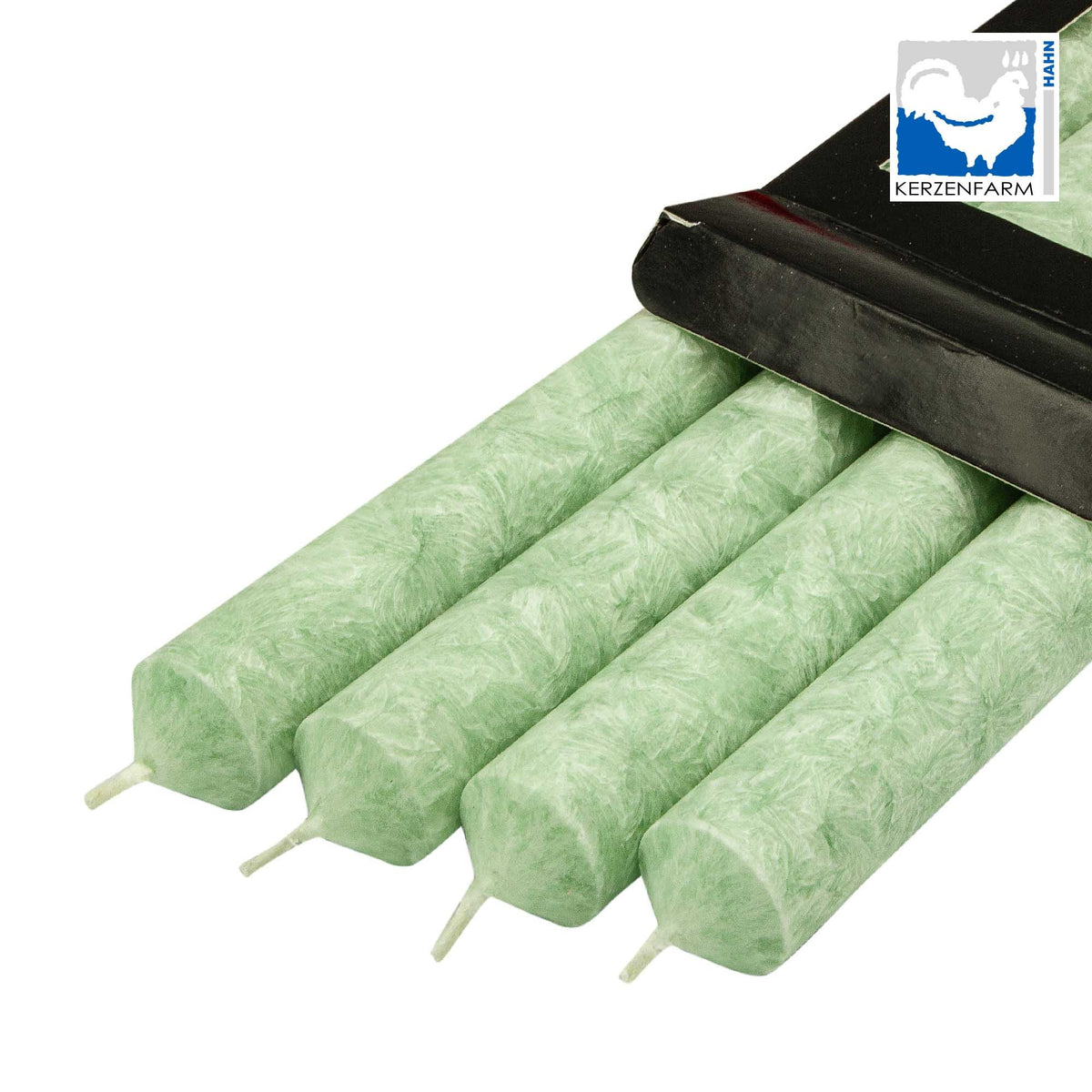 Stick candles - Plantbased Stearin - 4 pieces - Different colors