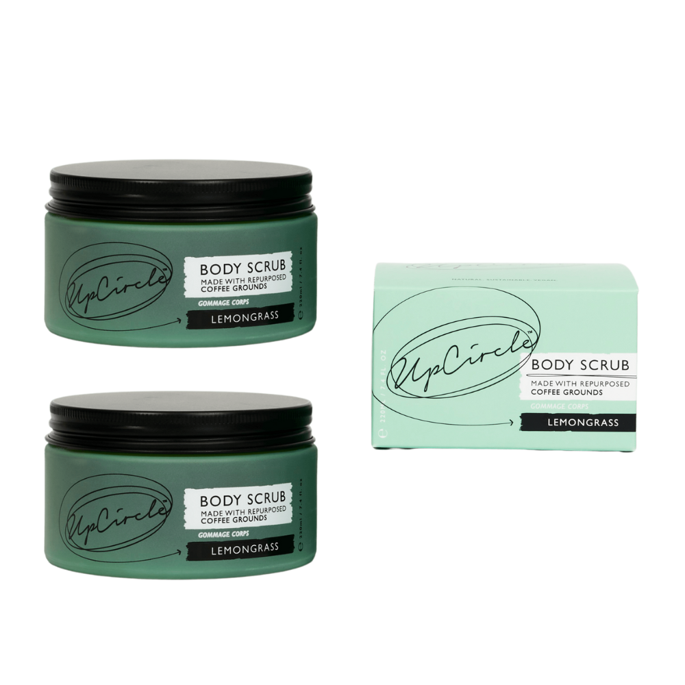 Body Scrub - Reused Coffee Grounds - 220 ml