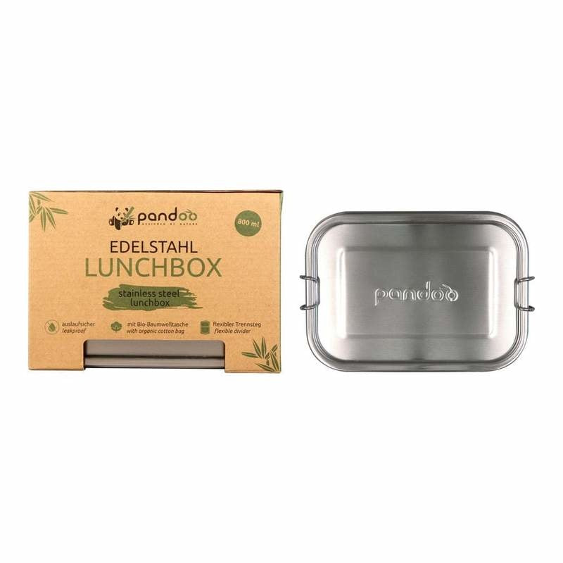 Pandoo Stainless Steel Lunch Box - 800 ML