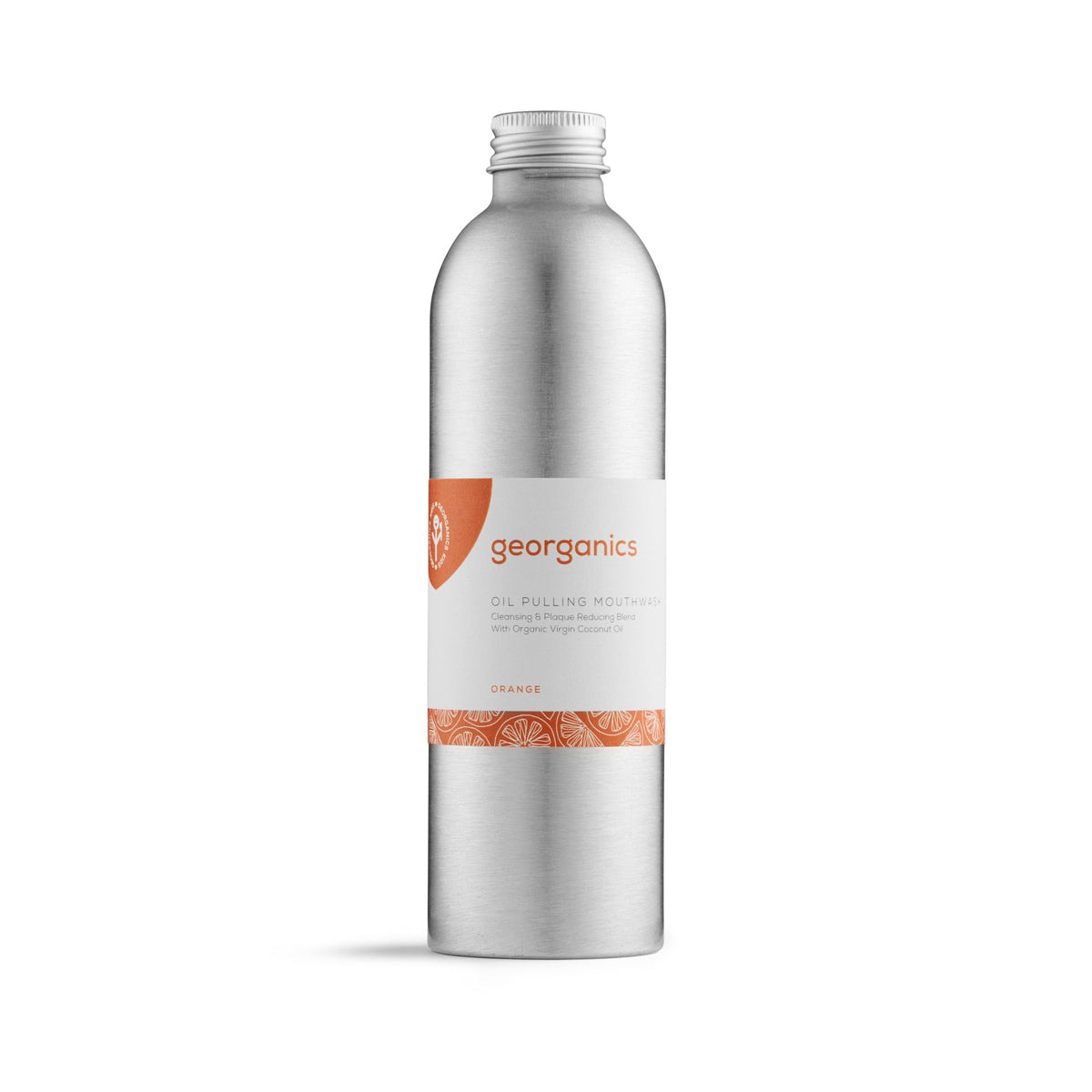 Georganics - Oil Pulling Mouthwash - Orange or Spearmint