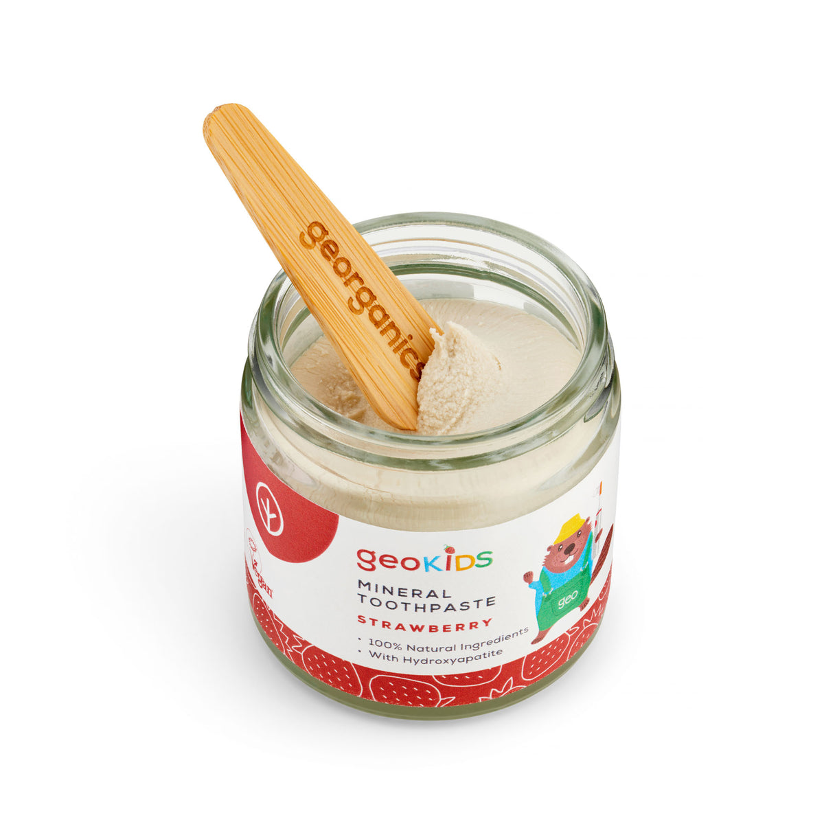 Georganics - Kids Toothpaste Fluoride-Free - Strawberry