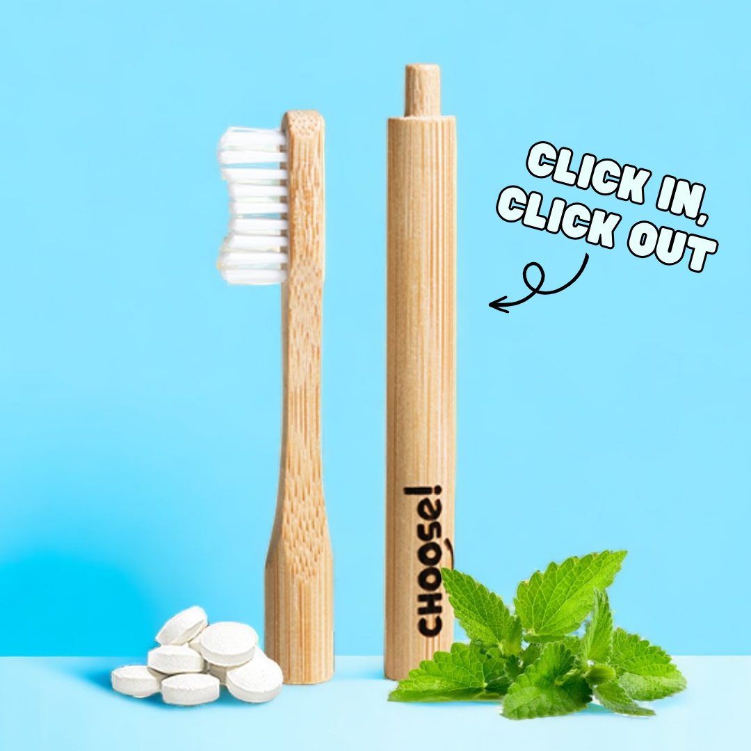 Travel Kit from CHOOSE! - Sustainable Teeth Brushing on the Go