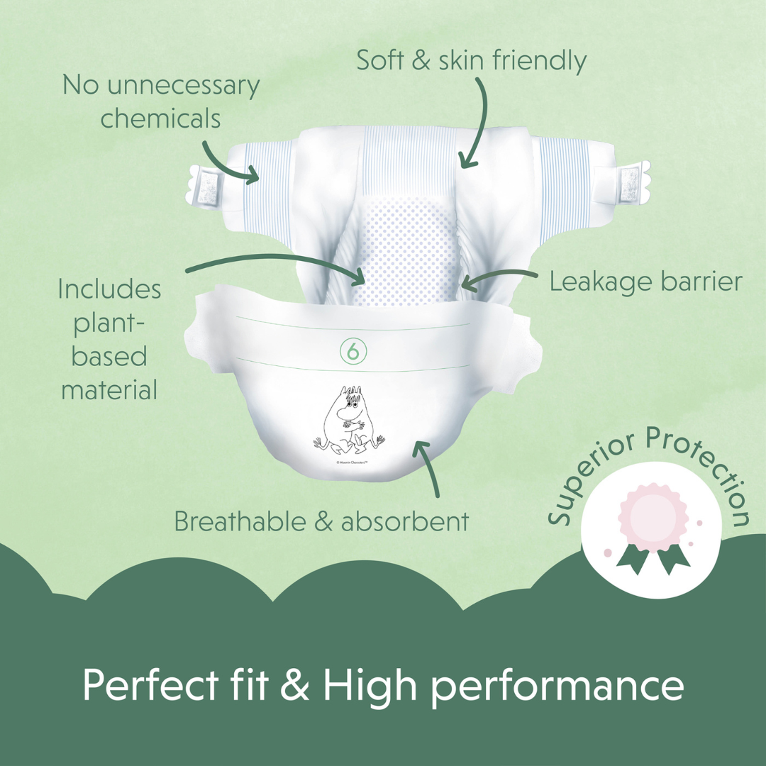 Eco Diapers - size 4 - 7 to 14 kg