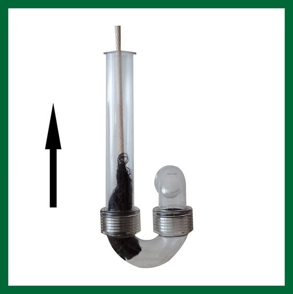 Sink unblocker - 5 pieces - Beech wood stick