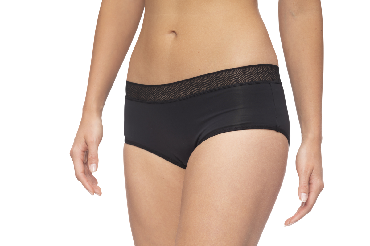 Menstrual underwear Hipster - black