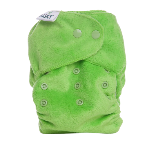 Bambooty washable diaper all-in-two - Apple green