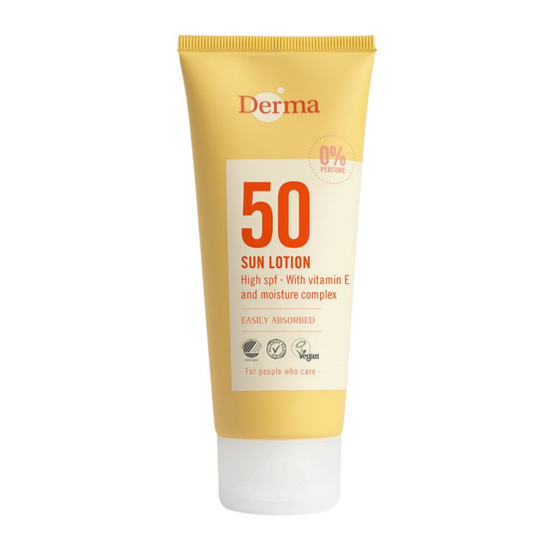 Derma Sun - Sun lotion SPF50 – 100 ML – Allergy & fragrance free