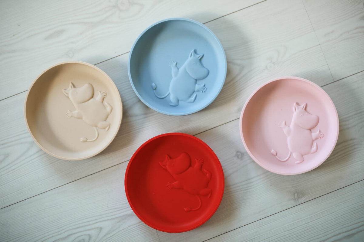 Moomin – Silicone plate with suction cup – First bites