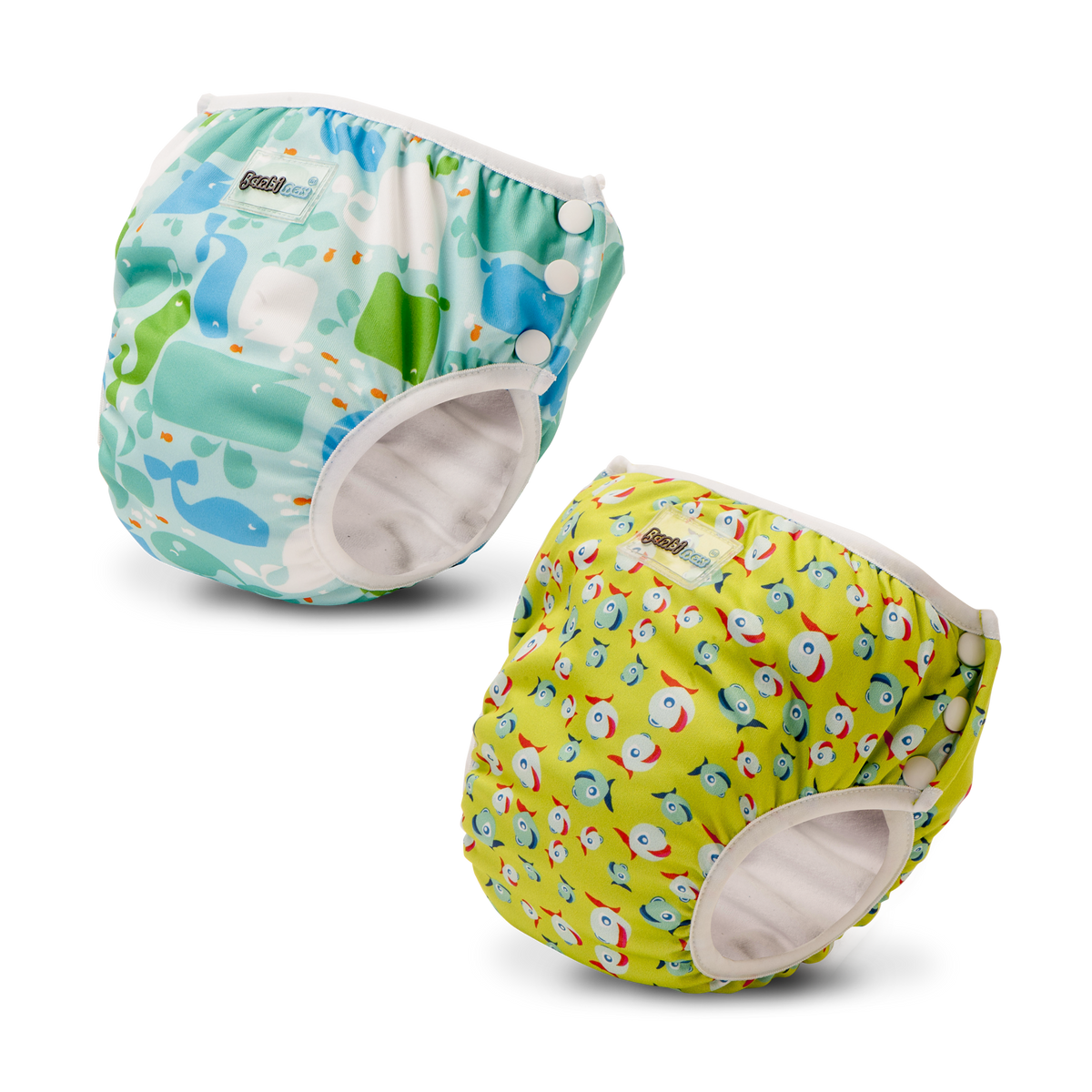 Swim diaper/practice pants Moby + Lucky Green