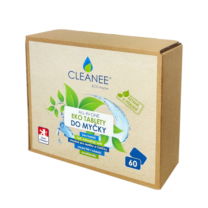 Cleanee - ECO dishwasher tablets - 60 tablets