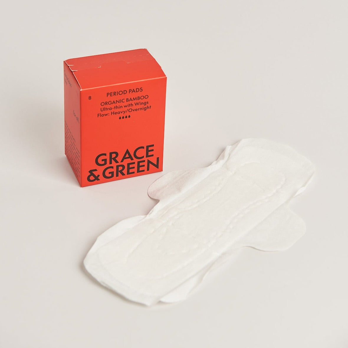 Night pads Bamboo - 8 pieces