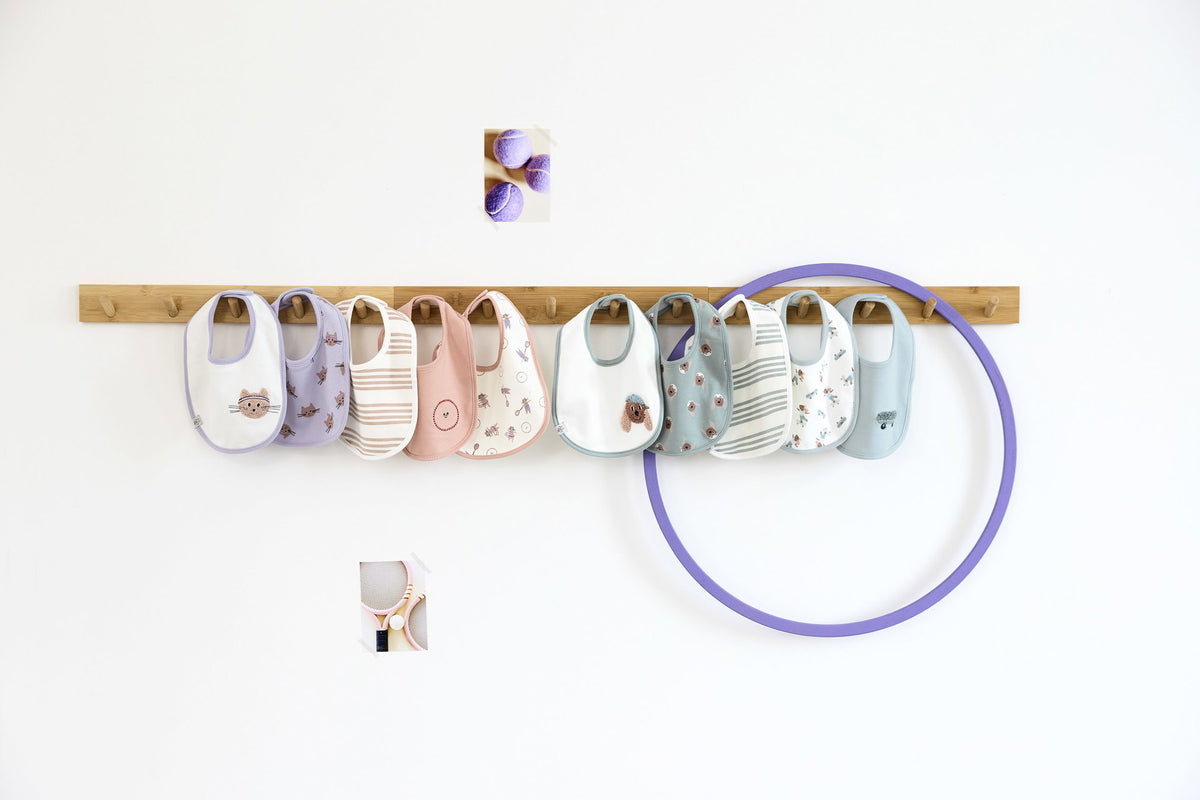 Lässig - Value Pack Bibs - Kitties