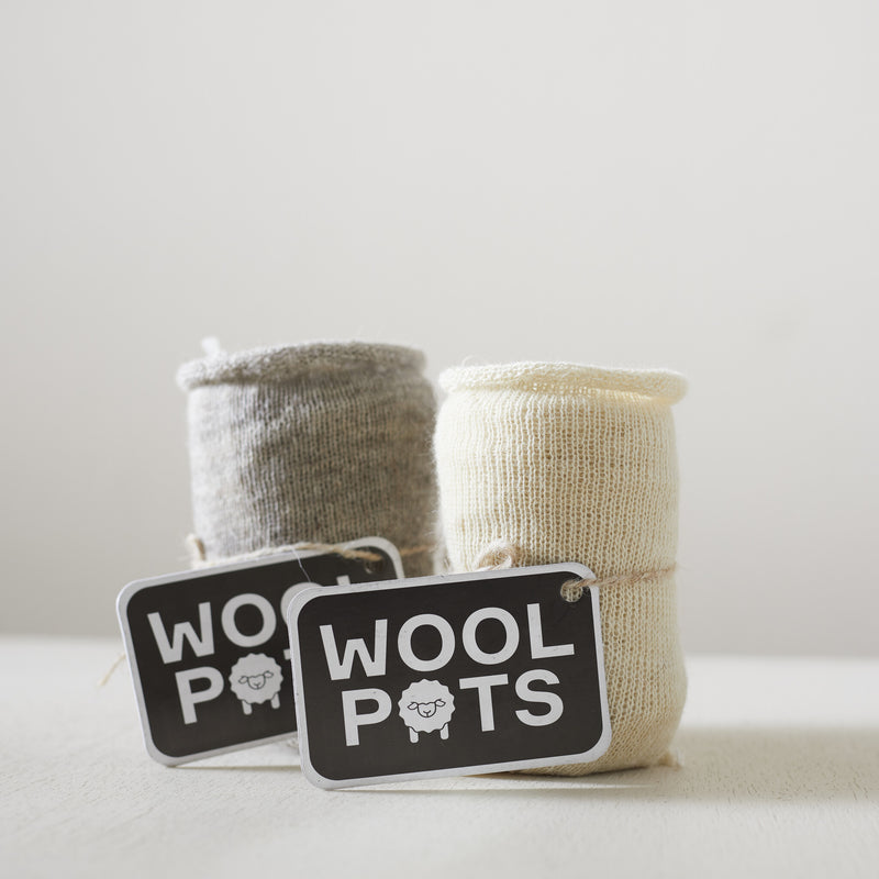 Wool pots - Plant pot made of 100% sheep's wool (10 Pieces)