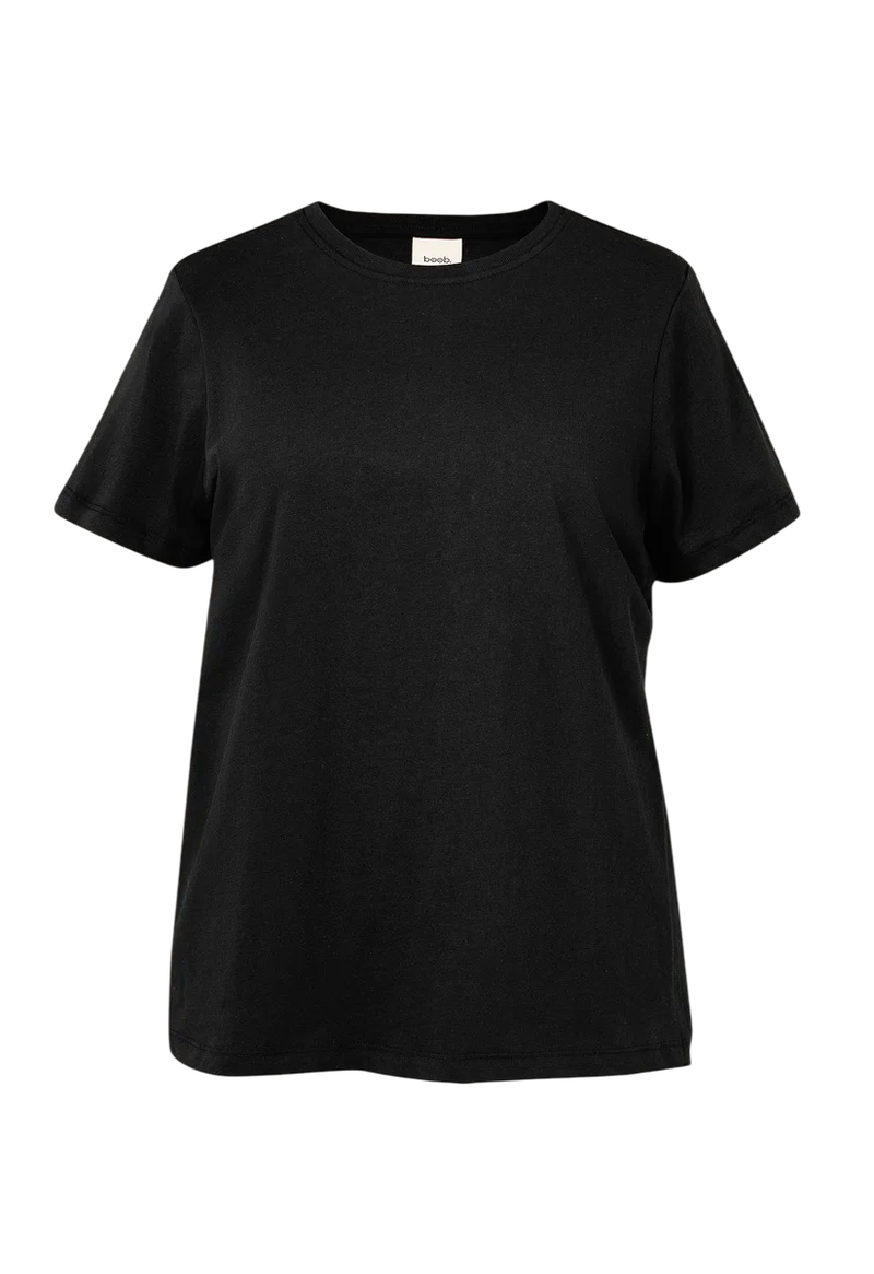Boob Design - Maternity T-shirt with feeding function - Black