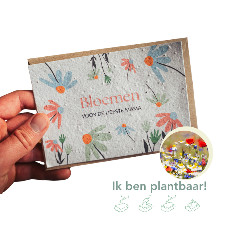 Grace is Green - Growing Paper Card - For the best mom