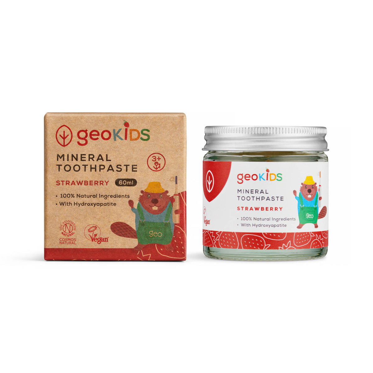 Georganics - Kids Toothpaste Fluoride-Free - Strawberry