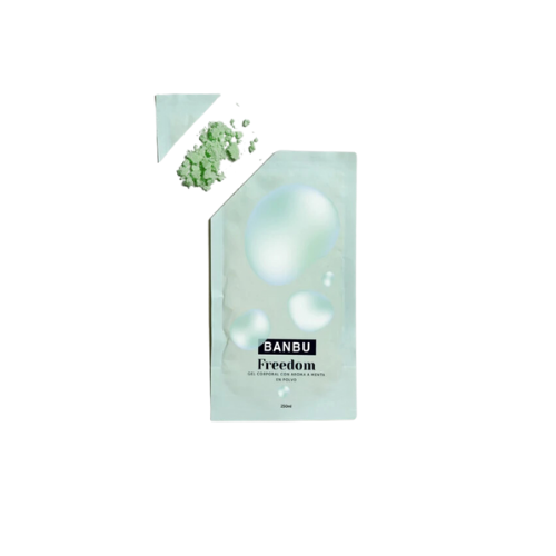 Shower gel powder - Body - Mint - Freedom - 250 ML
