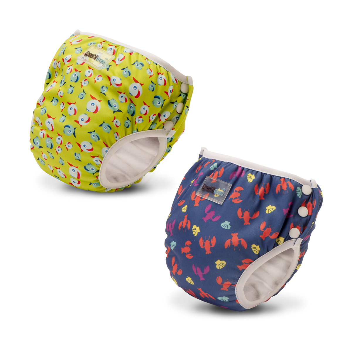 Swim diaper/practice pants Lucky Green + Lobster