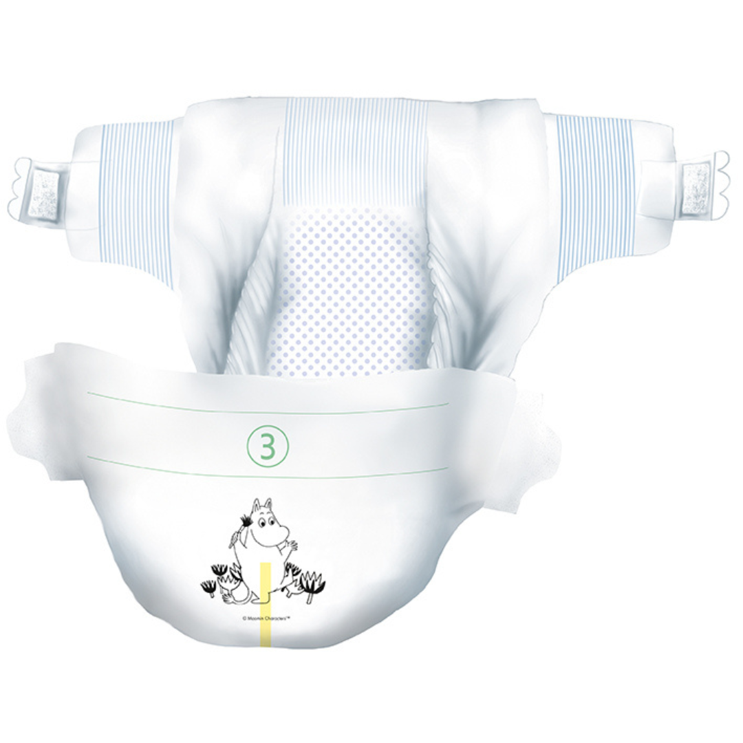 Moomin Baby Moomin Baby Eco Wegwerpluiers  - maat 3 - 5 t/m 8 kg 48