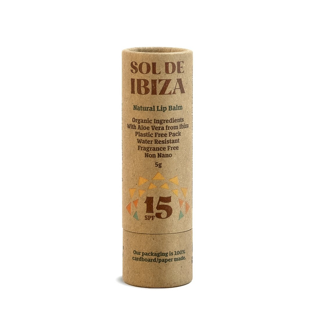 Sol de Ibiza natural lip balm SPF15
