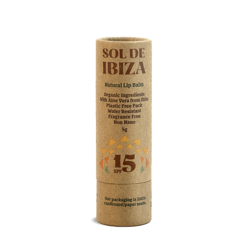 Sol de Ibiza natural lip balm SPF15