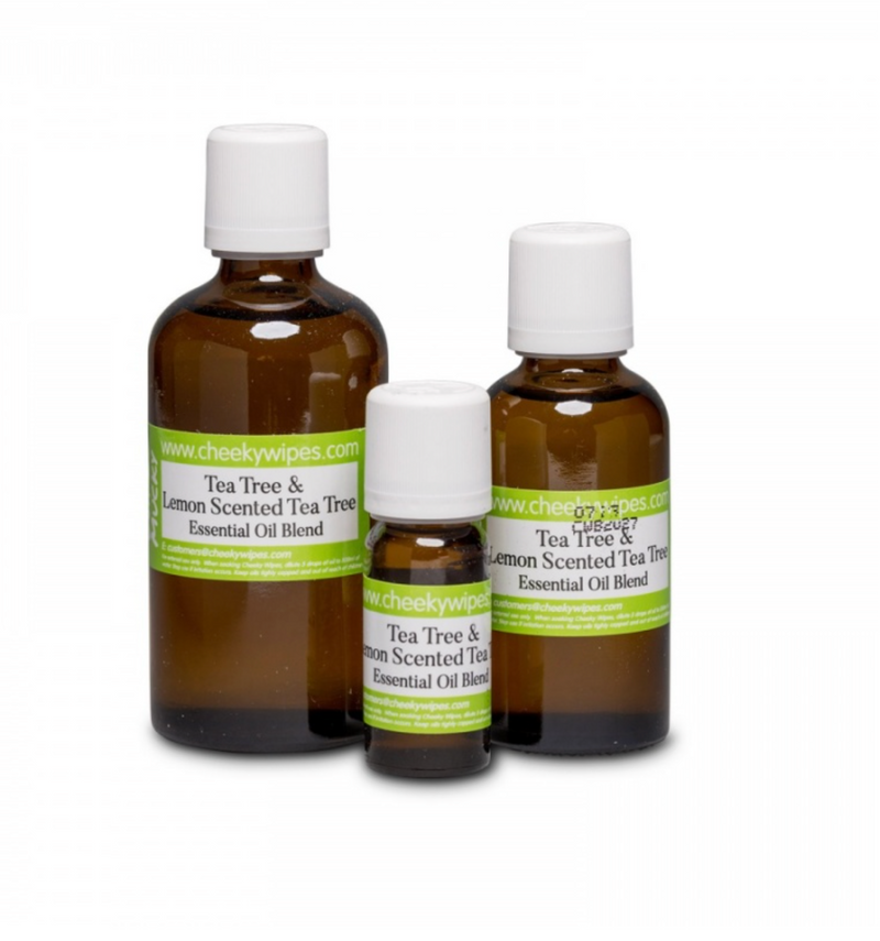 Cheeky Wipes - Tea tree/lemon essential oil - For baby wipes