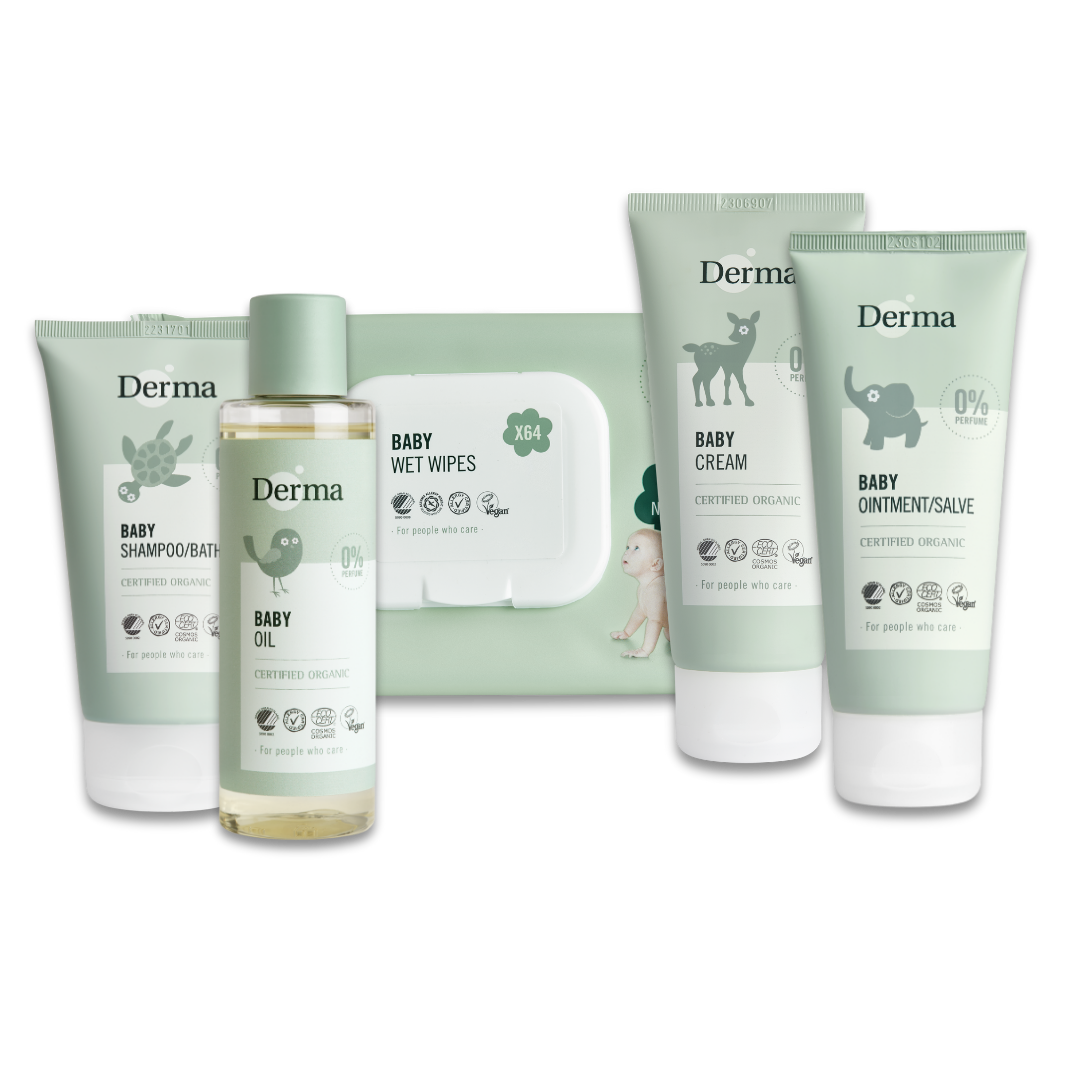 Derma Eco Baby Starter Pack – Complete Mild Baby Care (5-piece)