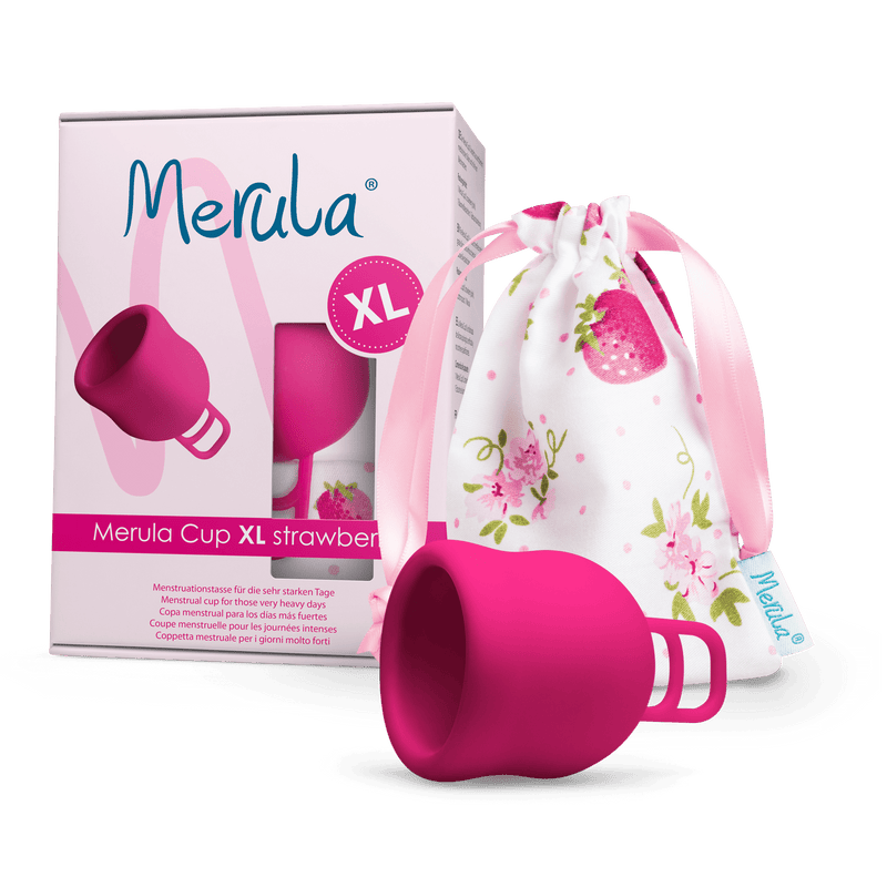 Menstrual Cup XL - Strawberry