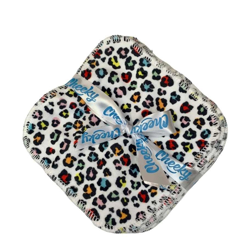 Bamboo wipes - 25 pieces - Leopard Rainbow
