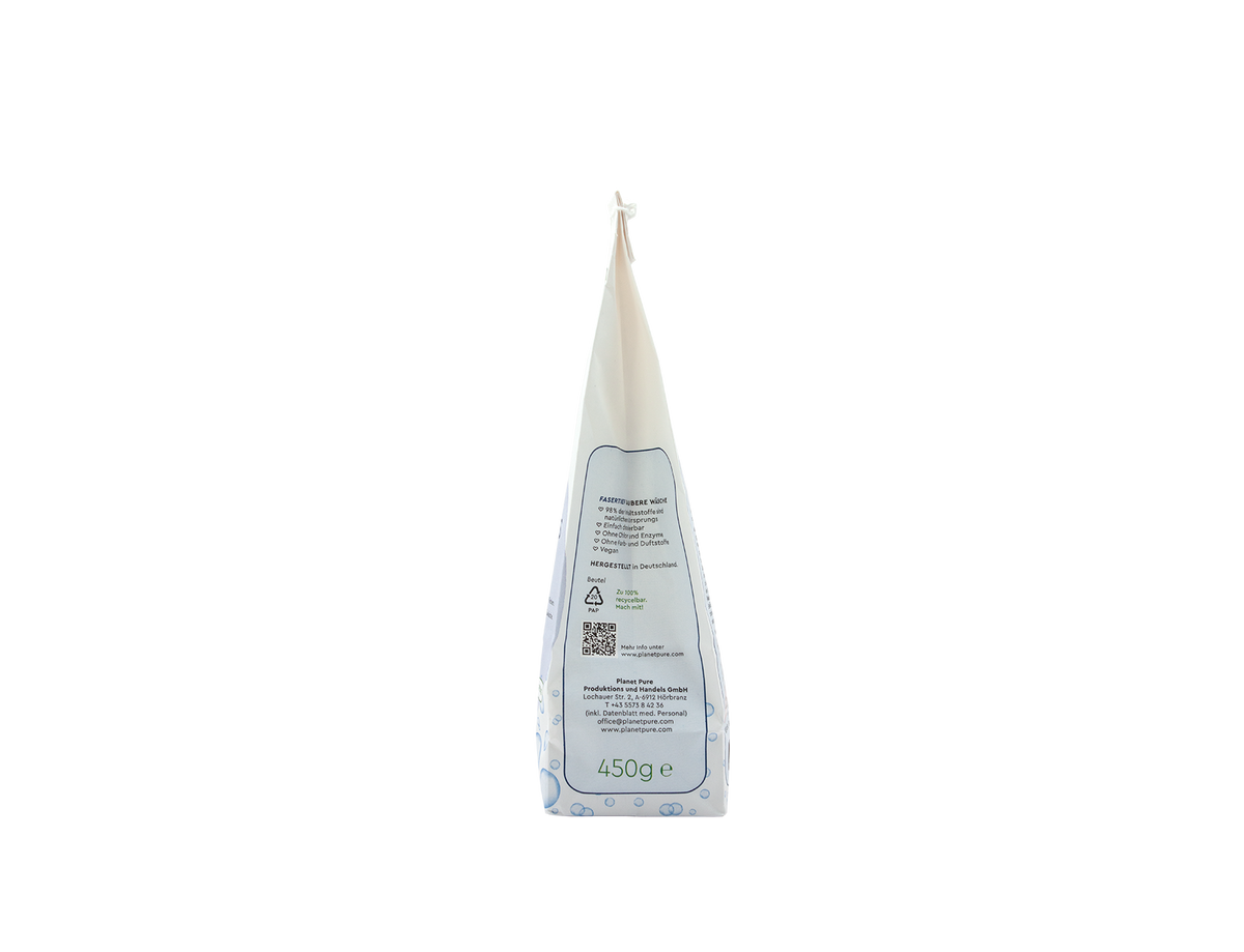 Planet Pure - stain remover powder for white laundry - 450 g