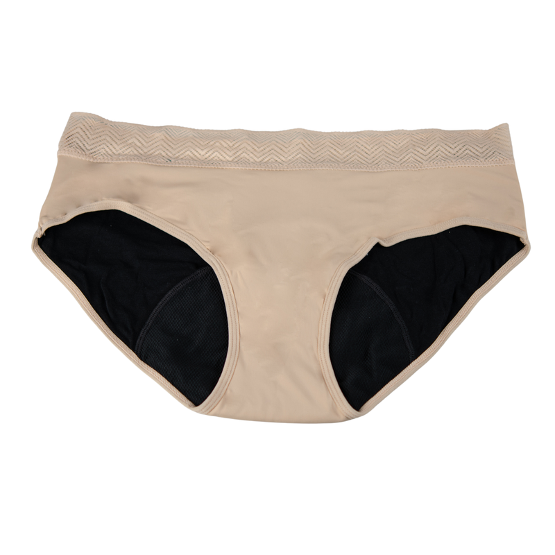 Menstrual underwear Hipster - Beige