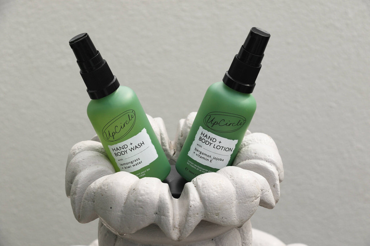 Hand + Body Lotion – Upcycled Bergamot Fruit Water – Travel size