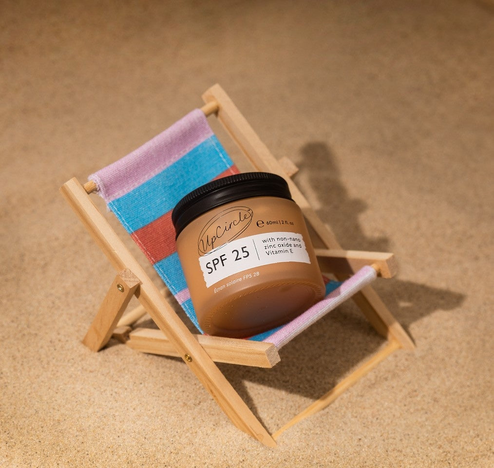 Sunscreen - Face - SPF 25 - Upcycled raspberries - 60 ML