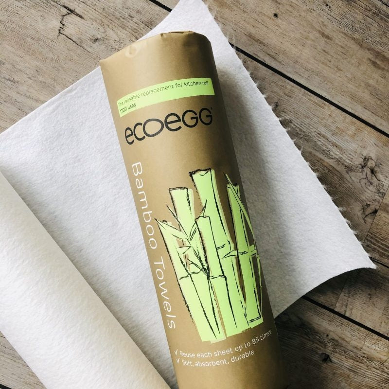 EcoEgg - Reusable Bamboo Kitchen Roll