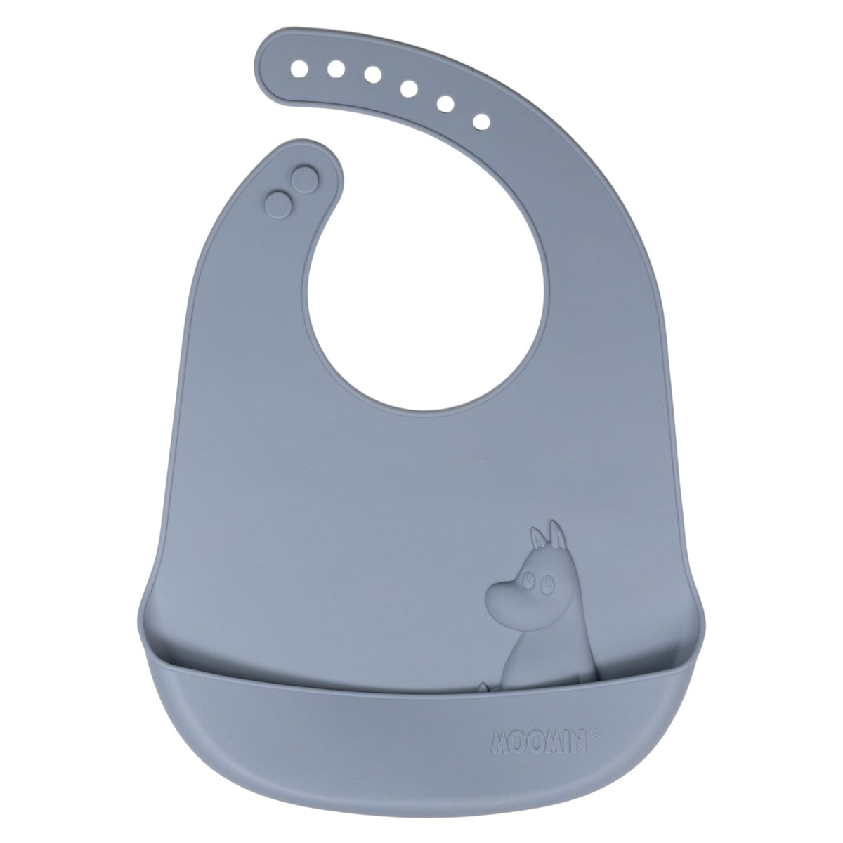 Moomin – Silicone Bib with Catch-Pocket