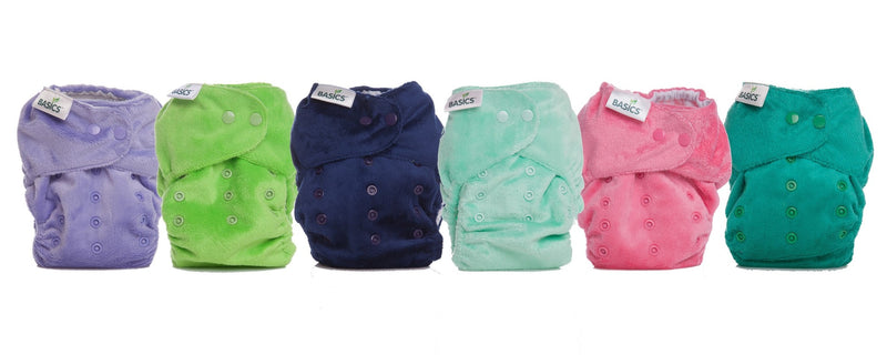 Bambooty washable diaper all-in-two - Lychee Pink