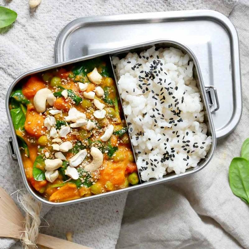Pandoo Stainless Steel Lunch Box - 800 ML