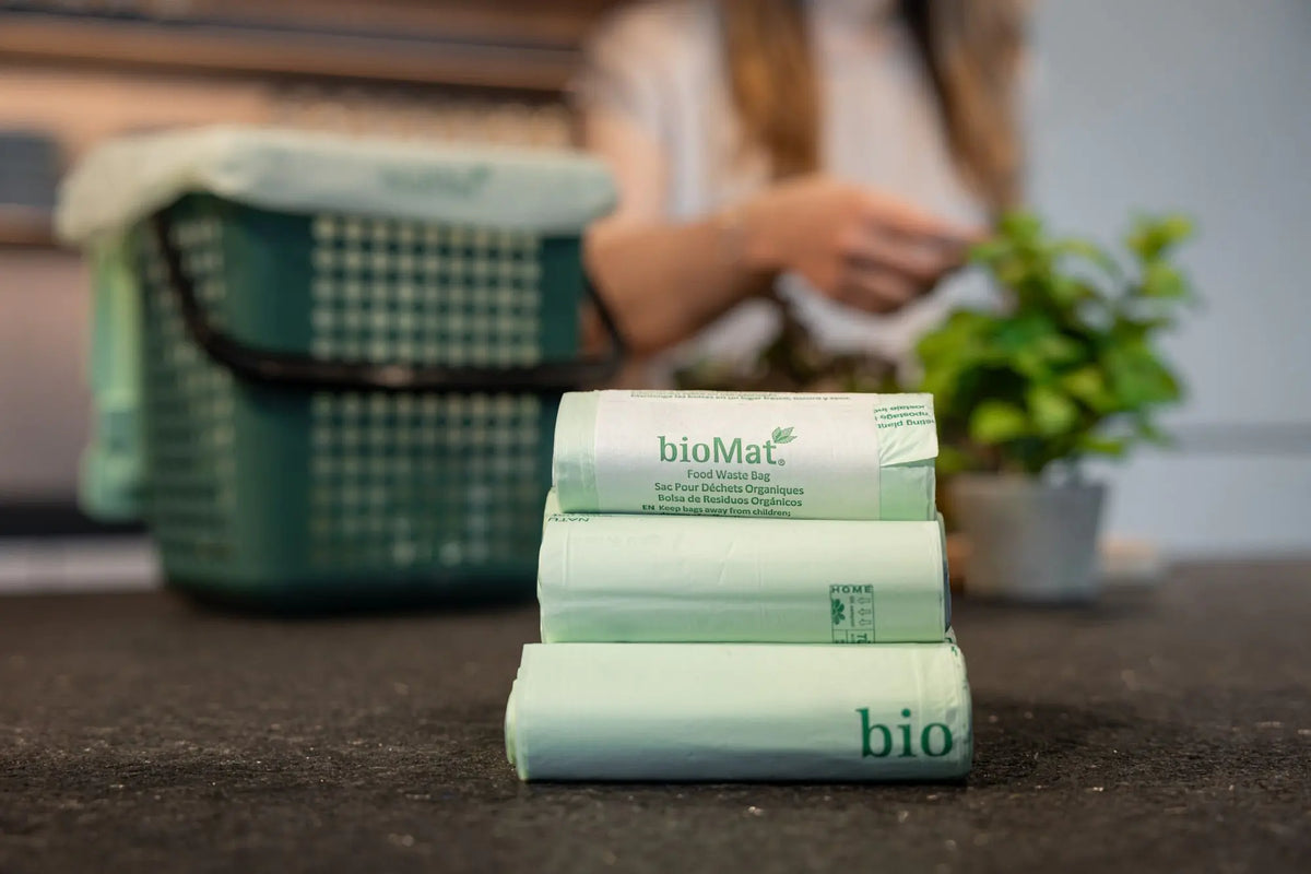 Biomat - Compostable garbage bags - 25 x 10 liters