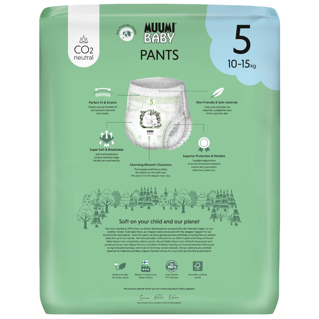 Eco Diaper Pants - size 5 - 10 to 15 kg